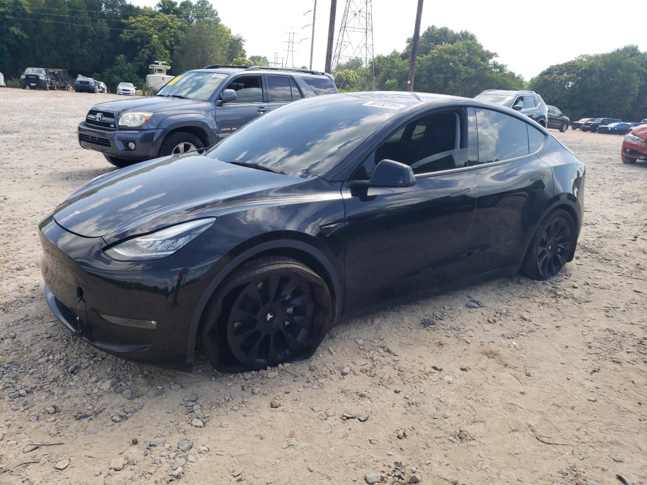 2022 TESLA MODEL Y  VIN:7SAYGDEE6NF314922