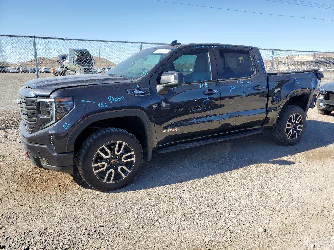 2023 GMC SIERRA K1500 AT4 VIN:1GTUUEE81PZ123488