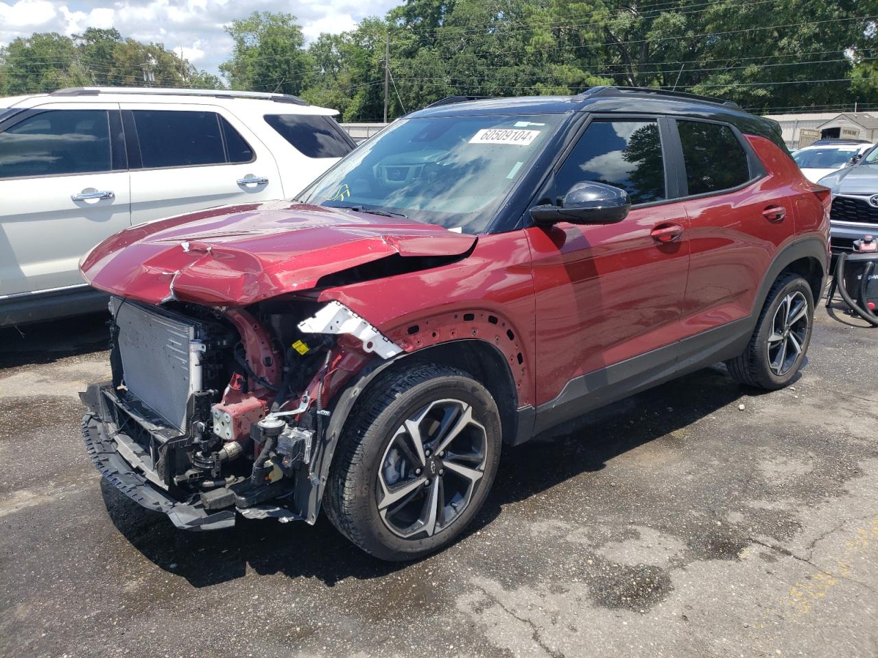 2023 CHEVROLET TRAILBLAZER RS VIN:KL79MUSL3PB054009