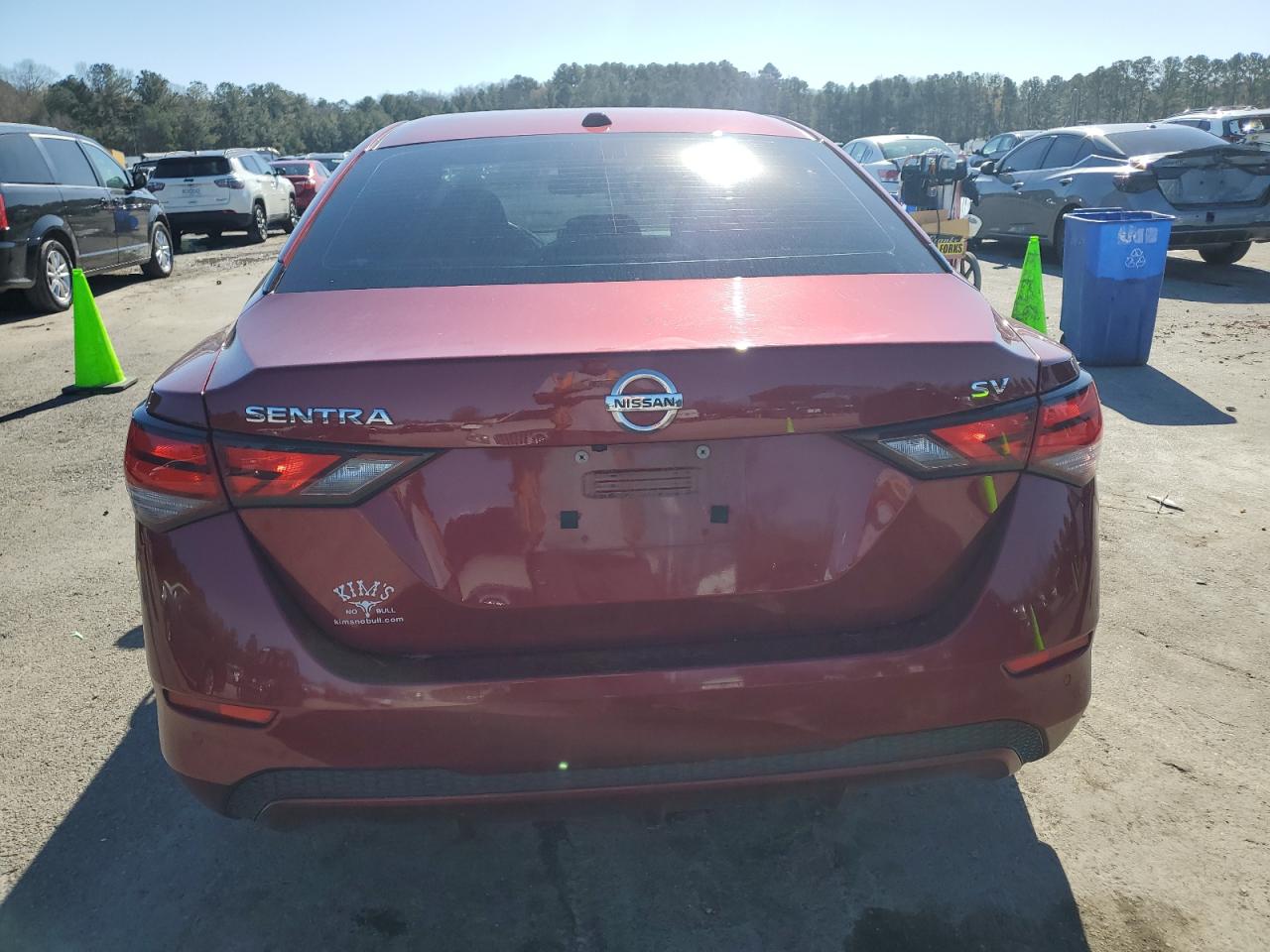 2022 NISSAN SENTRA SV VIN:3N1AB8CV2NY298233