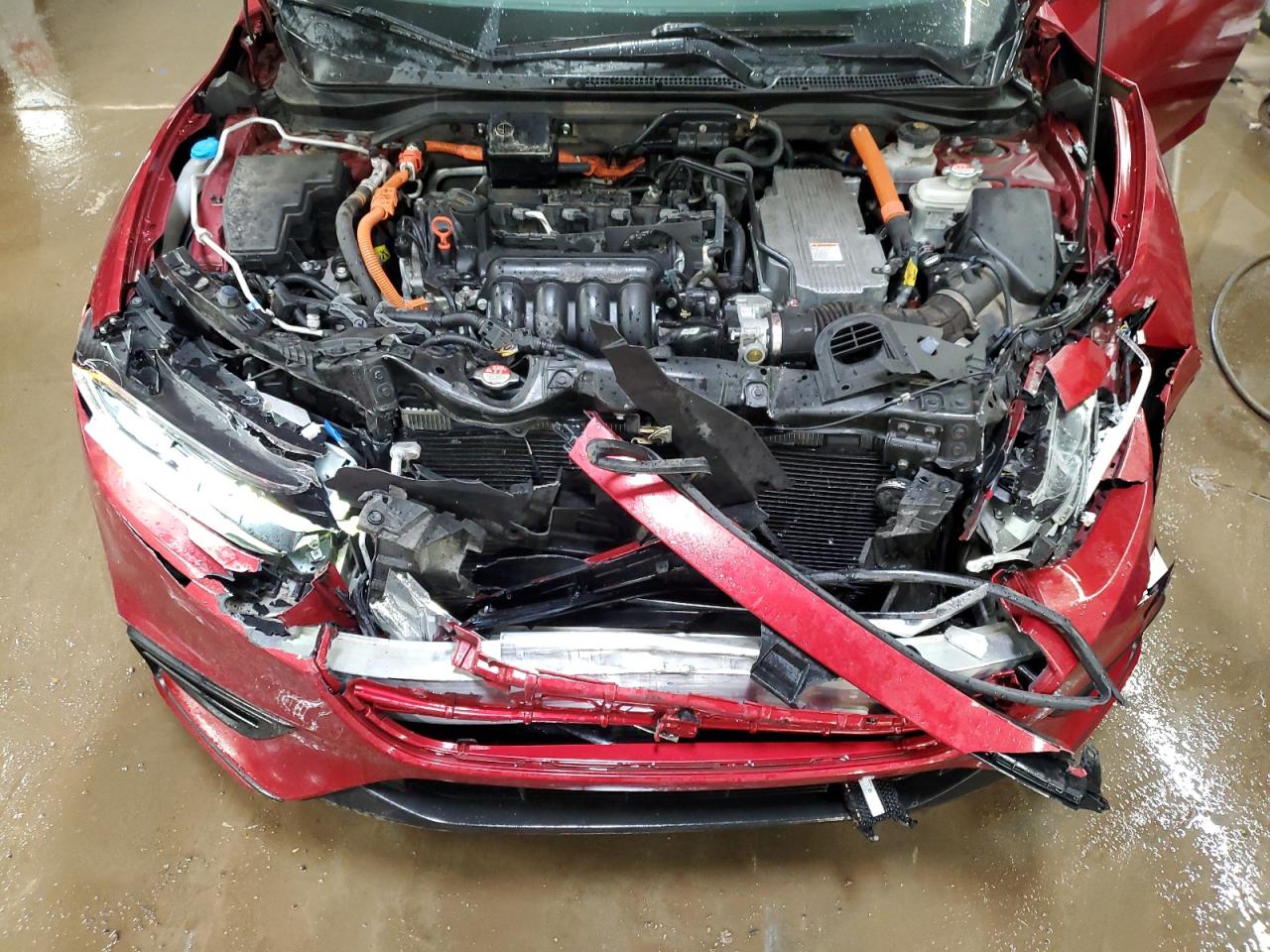 2022 HONDA INSIGHT EX VIN:19XZE4F50NE007693
