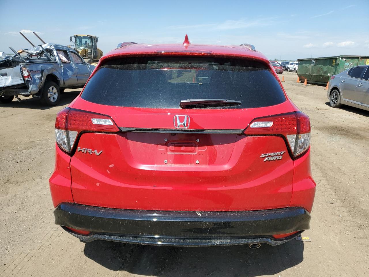 2022 HONDA HR-V SPORT VIN:3CZRU6H11NM762165