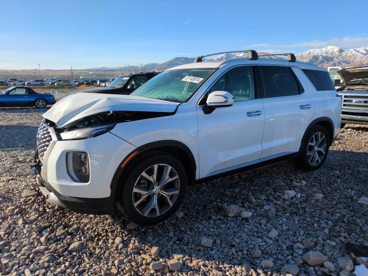 2022 HYUNDAI PALISADE SEL VIN:KM8R3DHE4NU385600