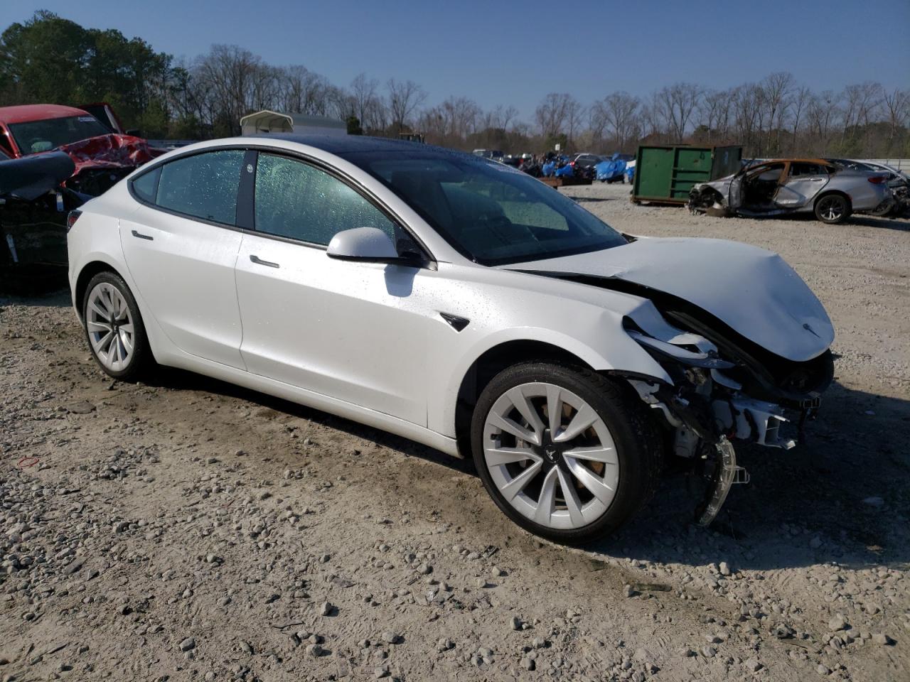 2022 TESLA MODEL 3  VIN:5YJ3E1EB8NF123181