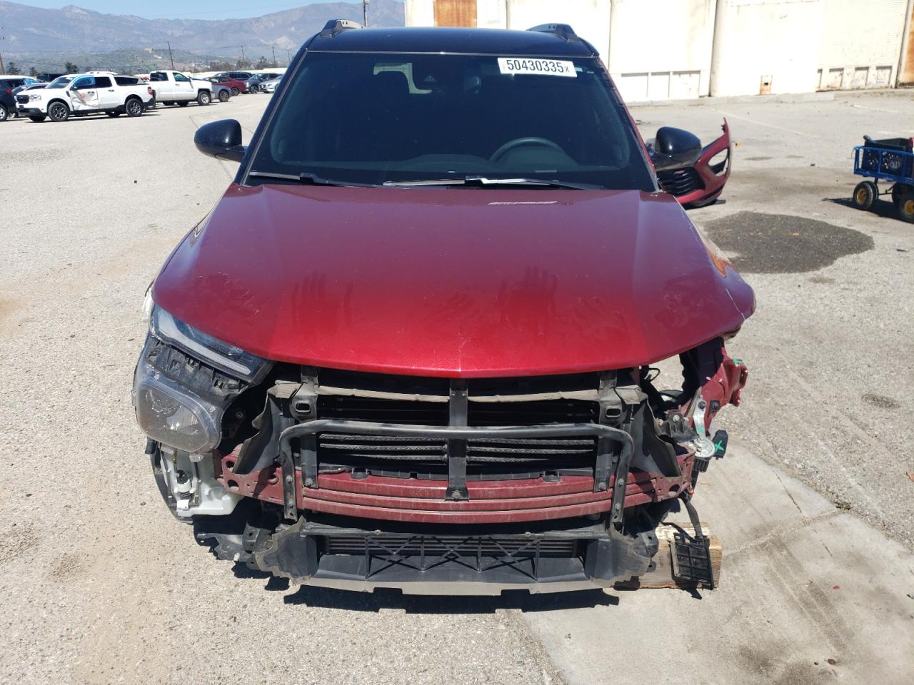 2022 CHEVROLET TRAILBLAZER RS VIN:KL79MTSLXNB110485