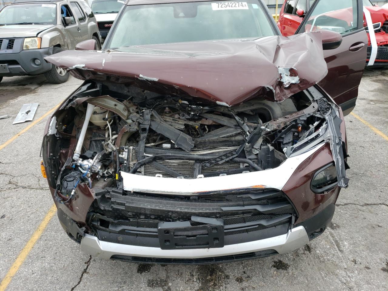 2022 CHEVROLET TRAILBLAZER LT VIN:KL79MPS22NB013022