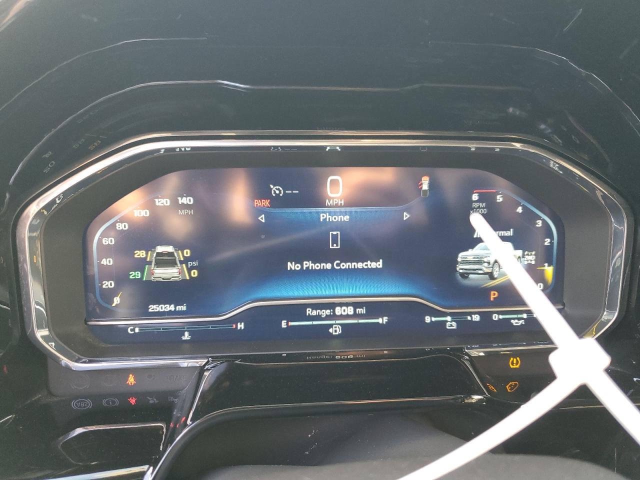 2023 CHEVROLET SILVERADO K1500 LTZ VIN:3GCUDGE83PG349351