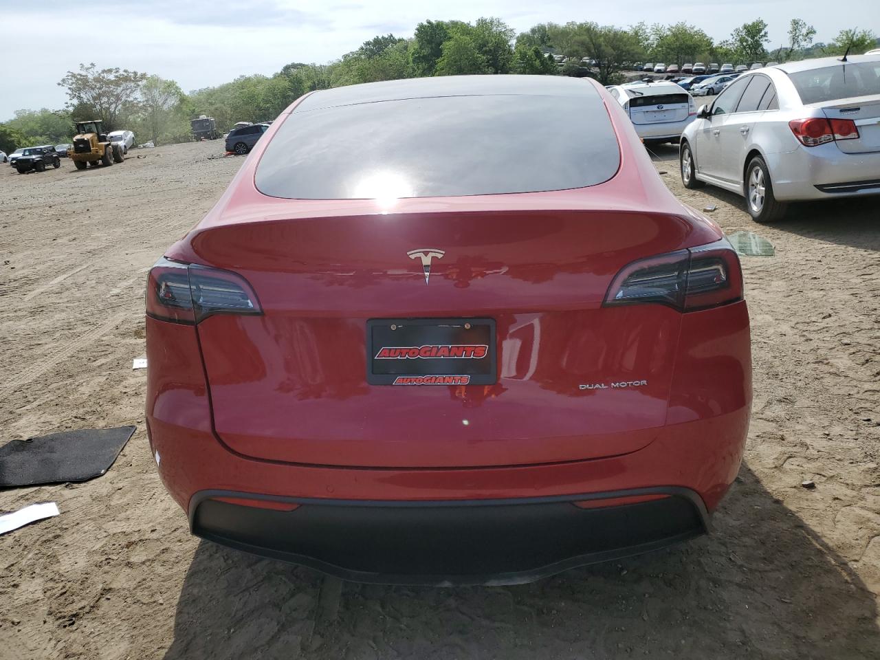 2022 TESLA MODEL Y  VIN:7SAYGDEE2NF386233