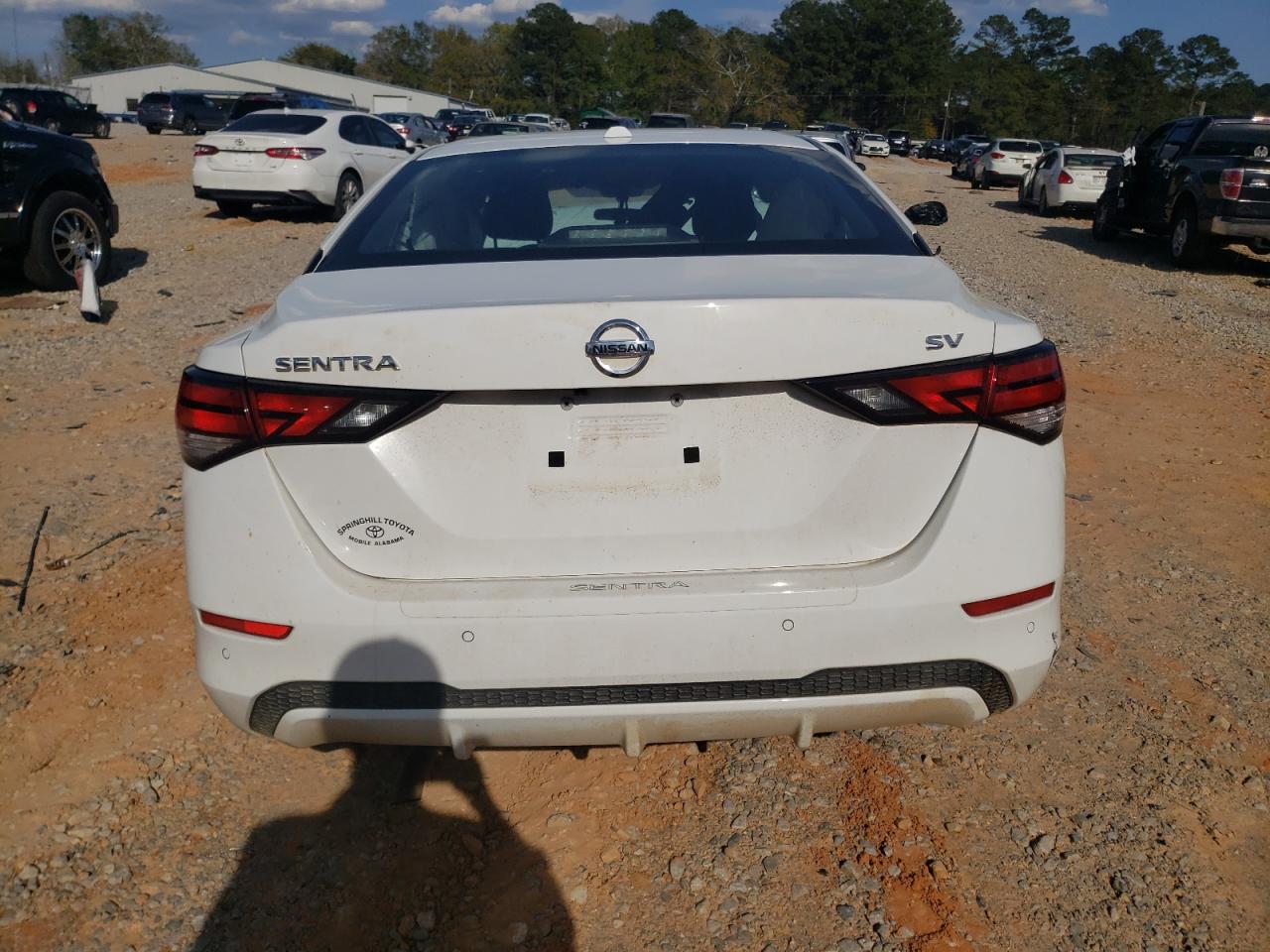 2022 NISSAN SENTRA SV VIN:3N1AB8CV5NY249124