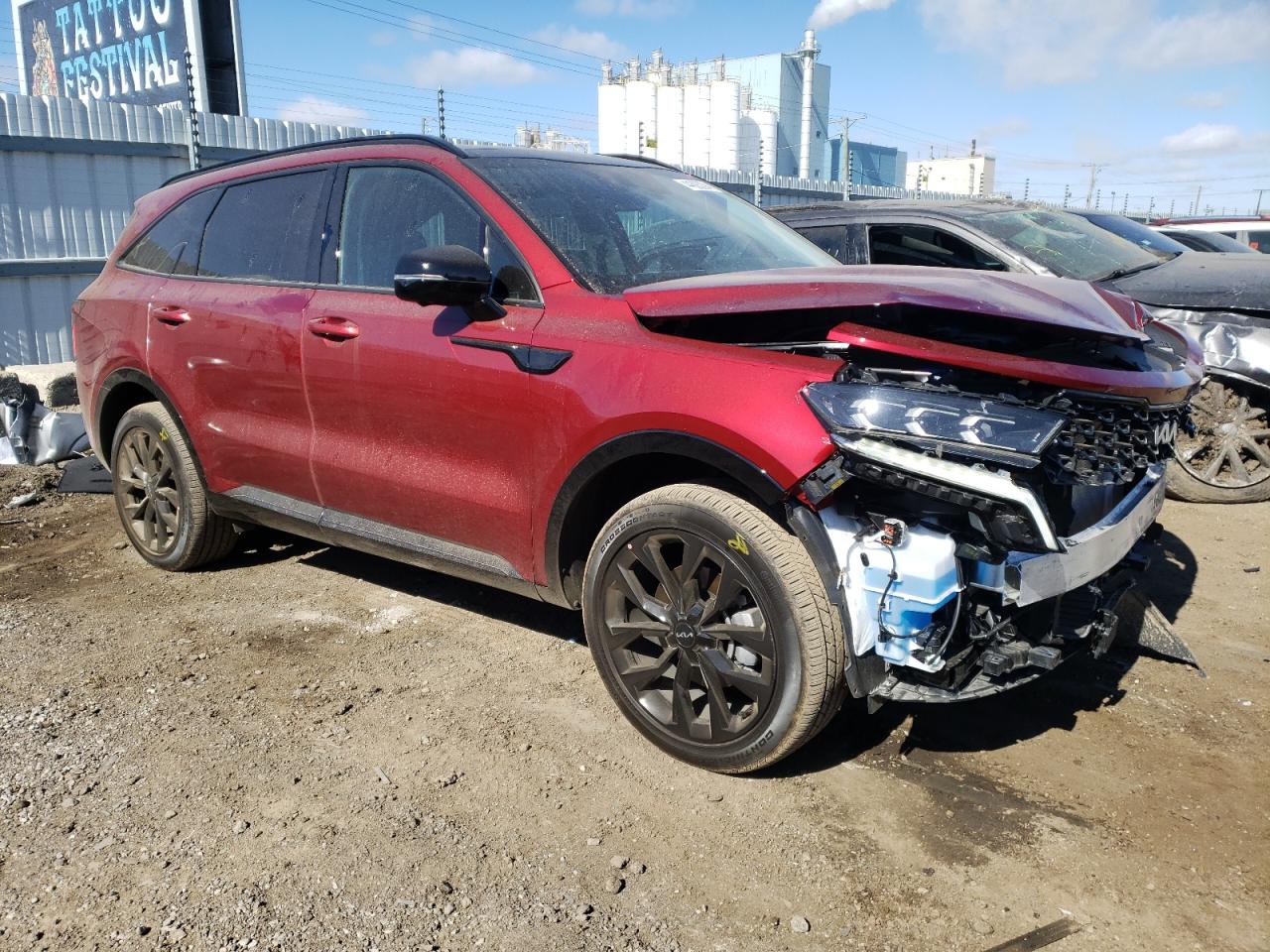 2023 KIA SORENTO SX VIN:5XYRKDLF4PG232808