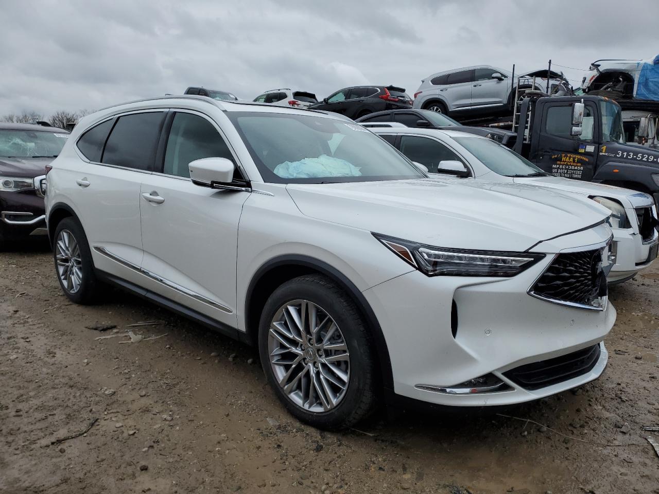 2022 ACURA MDX ADVANCE VIN:5J8YE1H84NL013829