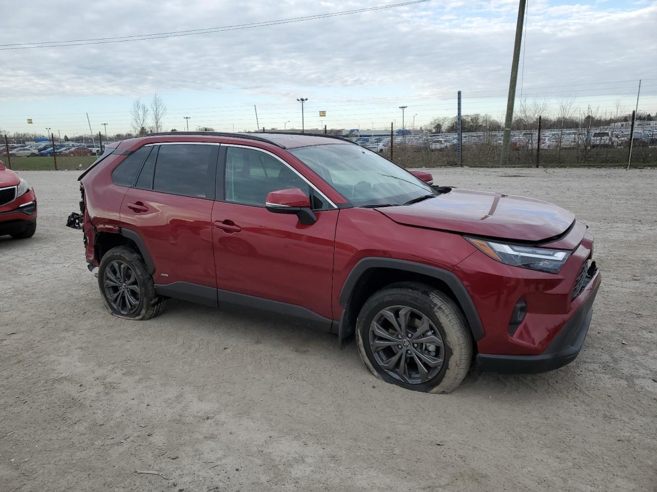 2022 TOYOTA RAV4 XLE PREMIUM VIN:4T3B6RFV9NU093375