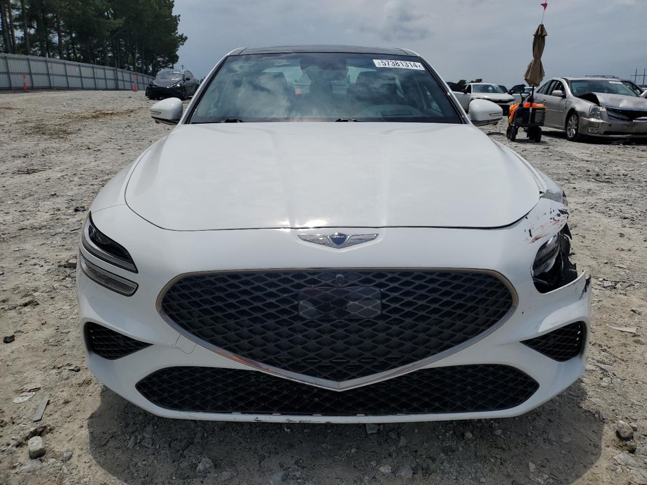 2022 GENESIS G70 BASE VIN:KMTG54TE2NU098805