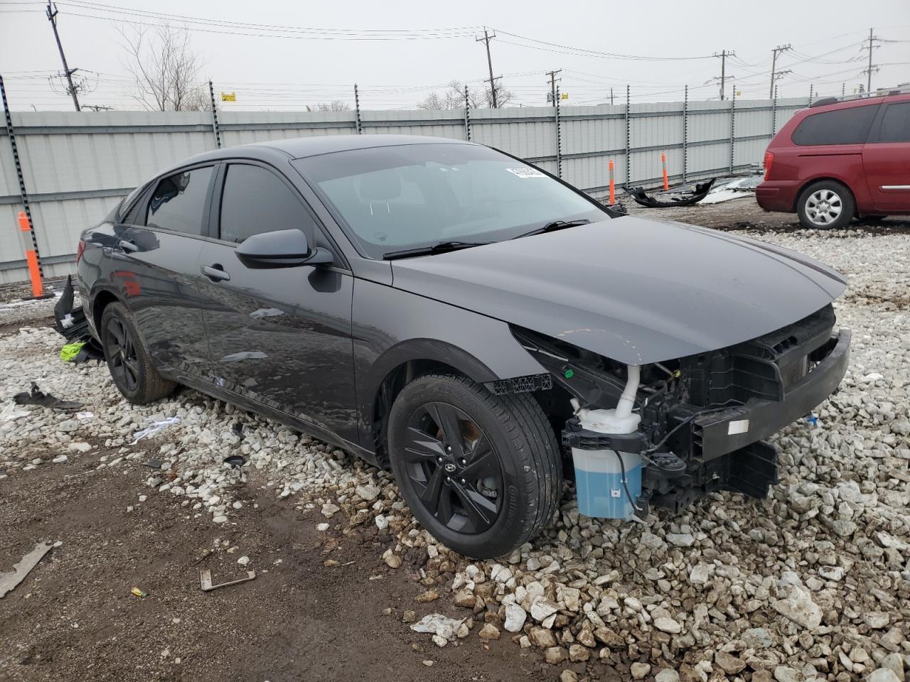 2022 HYUNDAI ELANTRA SEL VIN:5NPLM4AG3NH064483