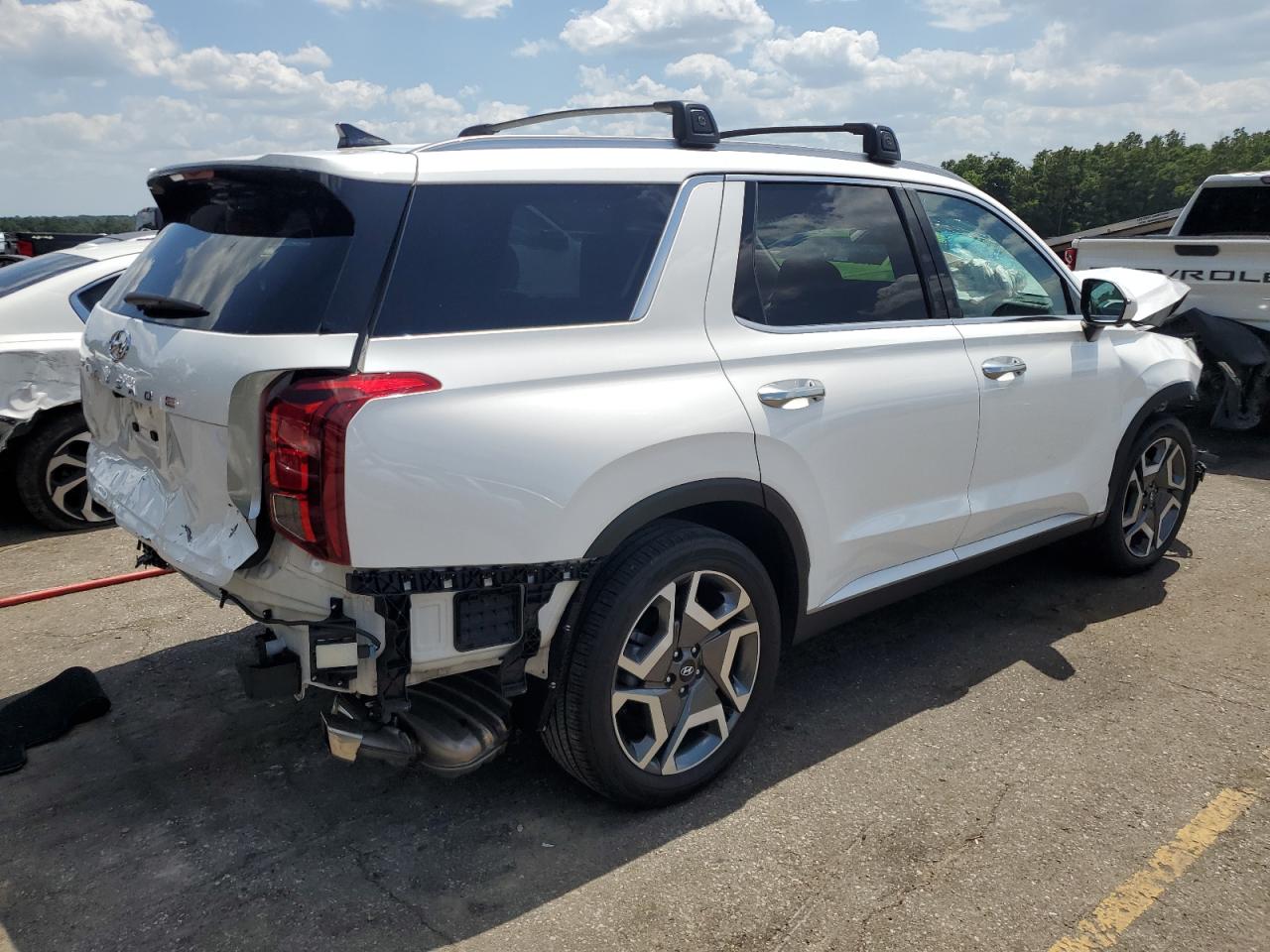 2023 HYUNDAI PALISADE SEL PREMIUM VIN:KM8R44GE6PU597769