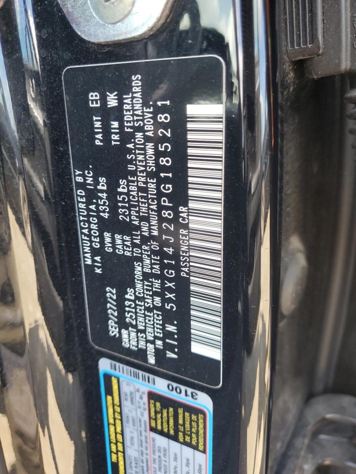 2023 KIA K5 LXS VIN:5XXG14J28PG185281