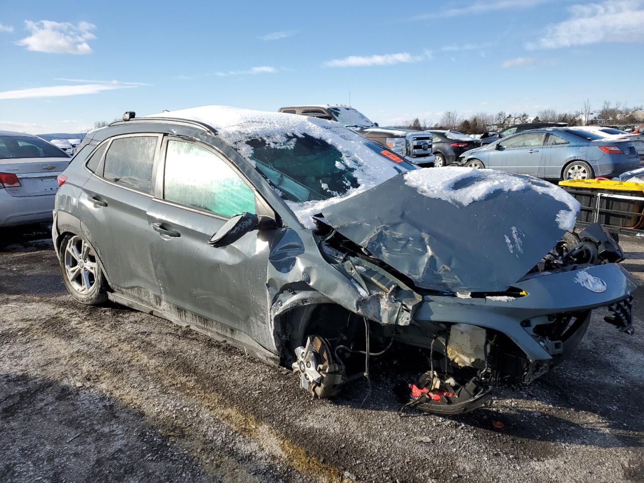 2022 HYUNDAI KONA SEL VIN:KM8K6CAB4NU926065