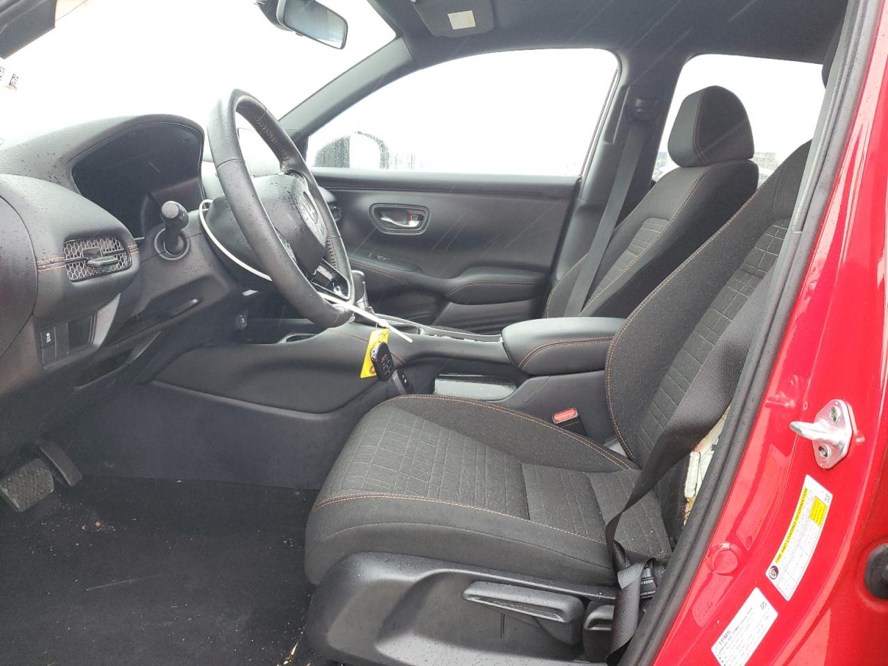 2024 HONDA HR-V SPORT VIN:3CZRZ2H51RM765845