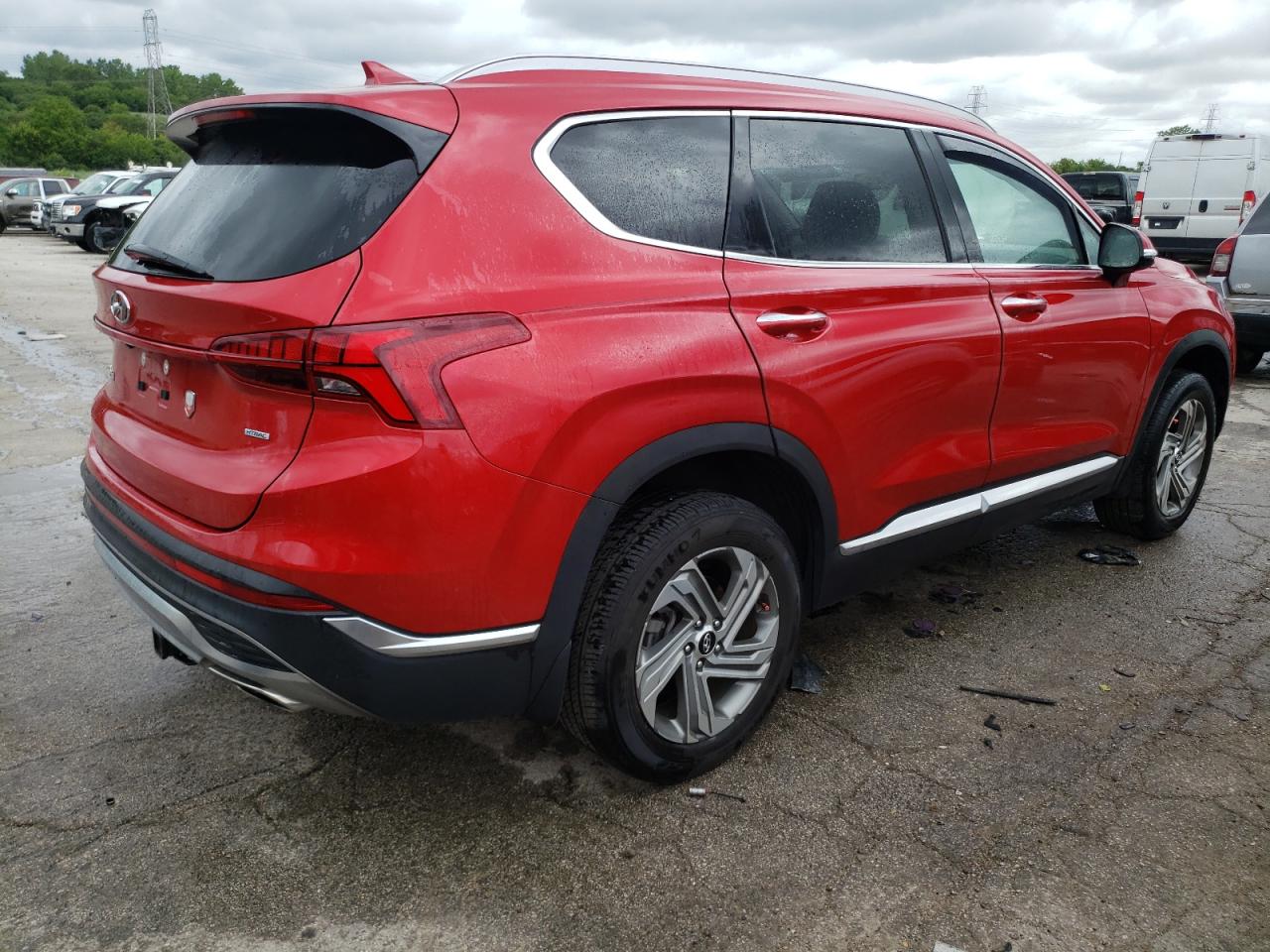 2022 HYUNDAI SANTA FE SEL VIN:5NMS3DAJ3NH417781