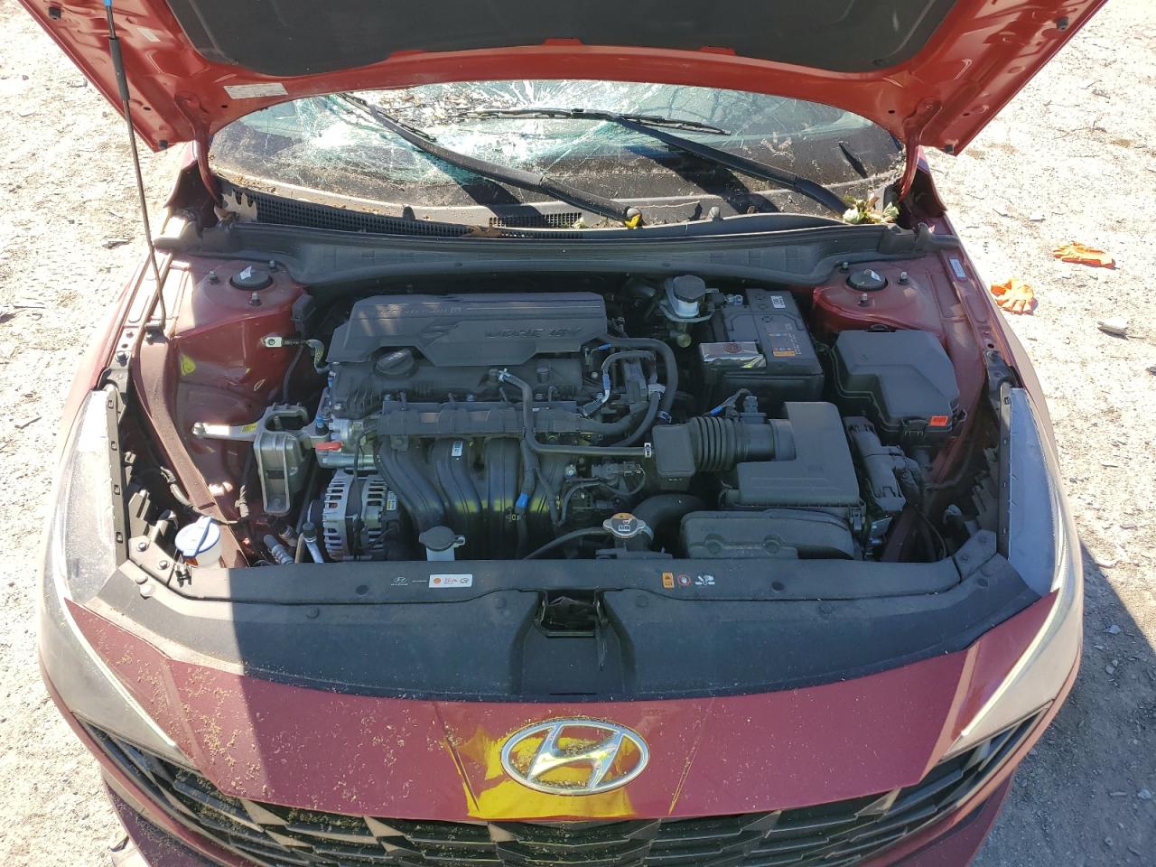 2022 HYUNDAI ELANTRA SEL VIN:KMHLN4AG4NU366900