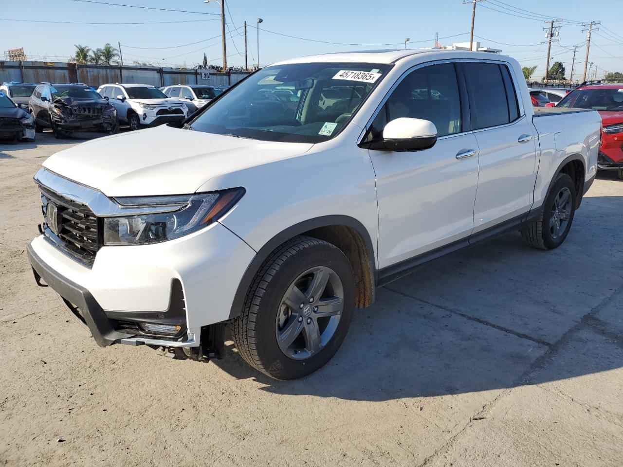 2023 HONDA RIDGELINE RTL-E VIN:5FPYK3F71PB029304