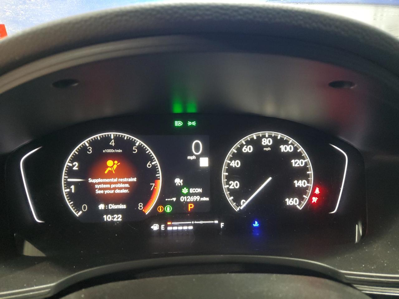 2023 HONDA CIVIC SPORT VIN:2HGFE2F58PH534459