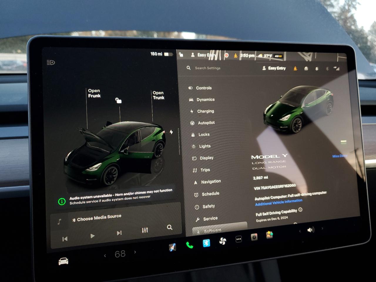 2024 TESLA MODEL Y  VIN:7SAYGAEE0RF162060