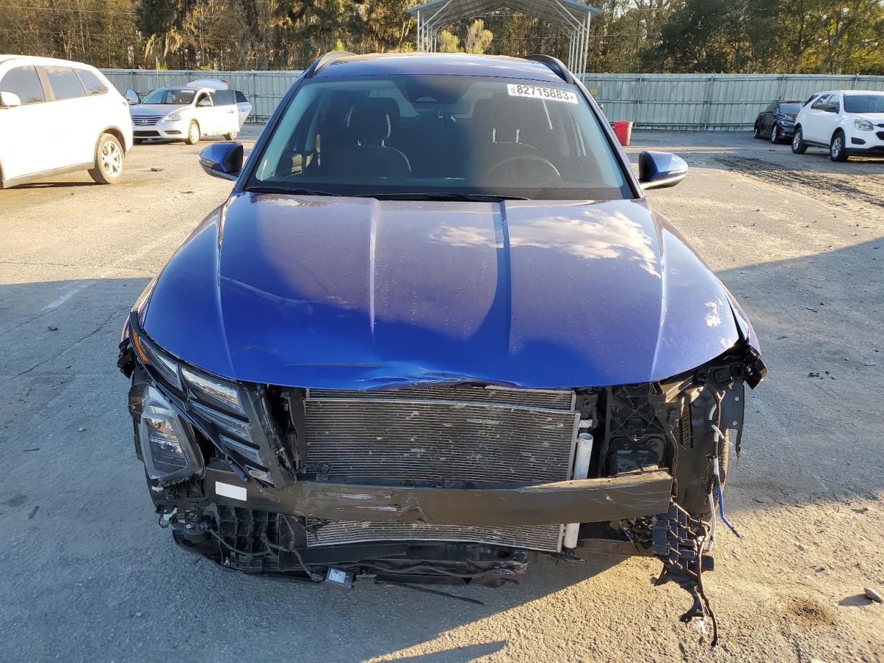 2022 HYUNDAI TUCSON SEL VIN:5NMJB3AE0NH087044