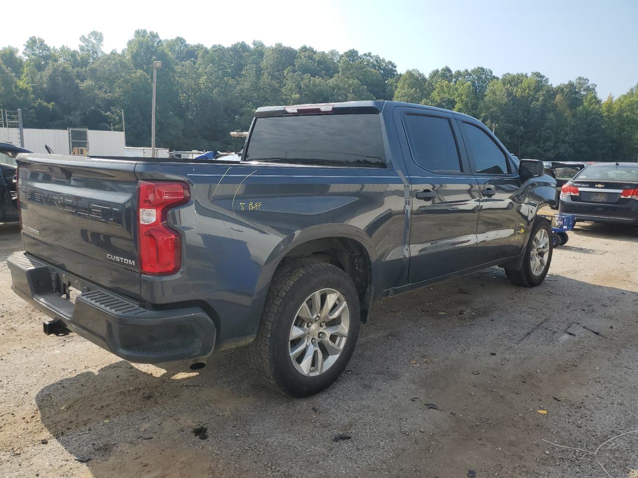 2022 CHEVROLET SILVERADO LTD C1500 CUSTOM VIN:1GCPWBEK2NZ104706