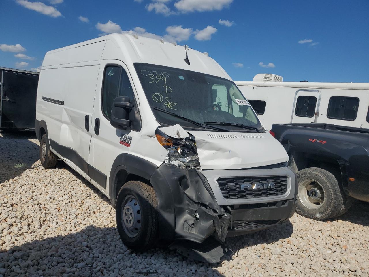 2022 RAM PROMASTER 2500 2500 HIGH VIN:3C6LRVDG1NE133699
