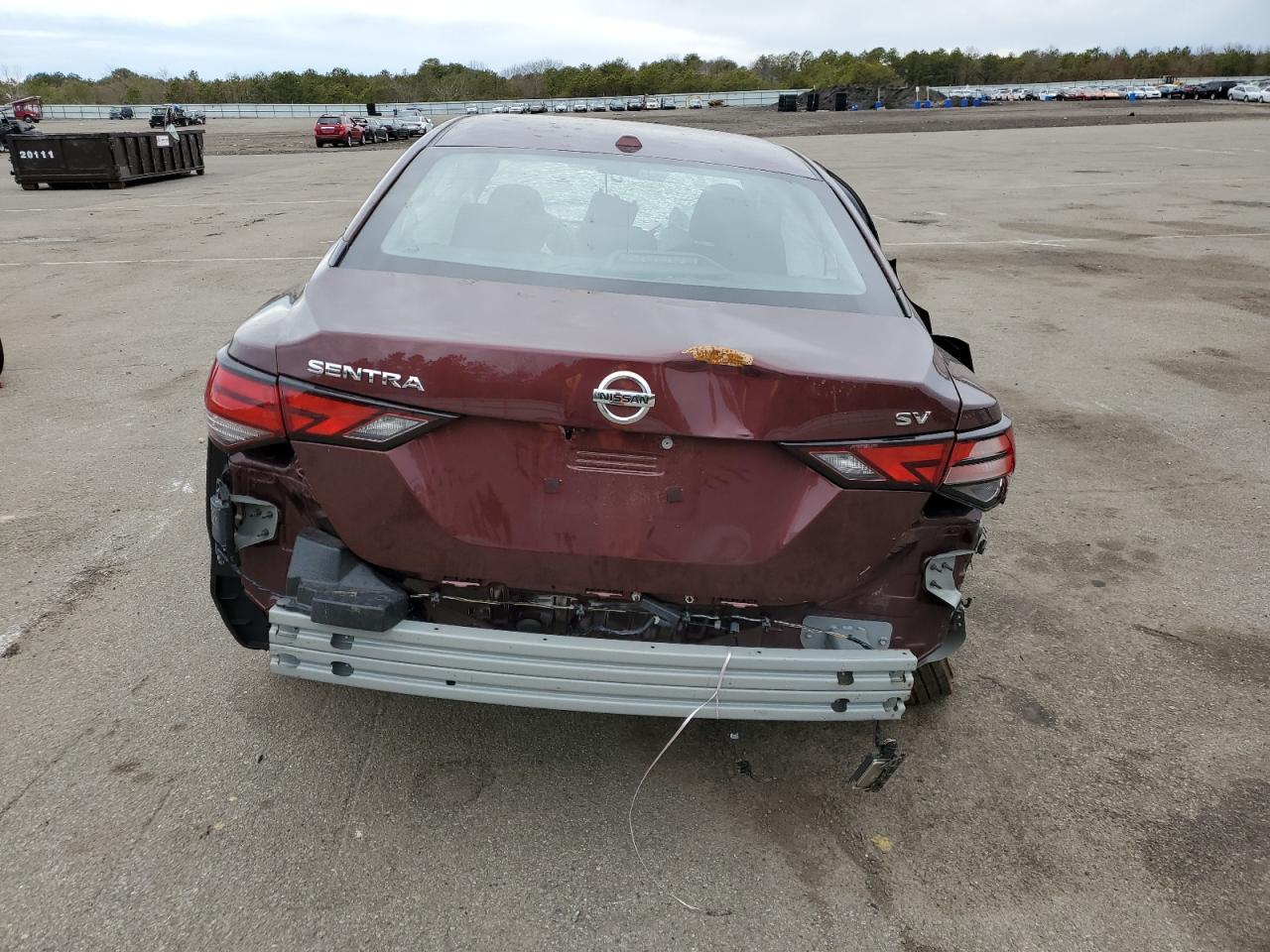 2022 NISSAN SENTRA SV VIN:3N1AB8CV5NY246398