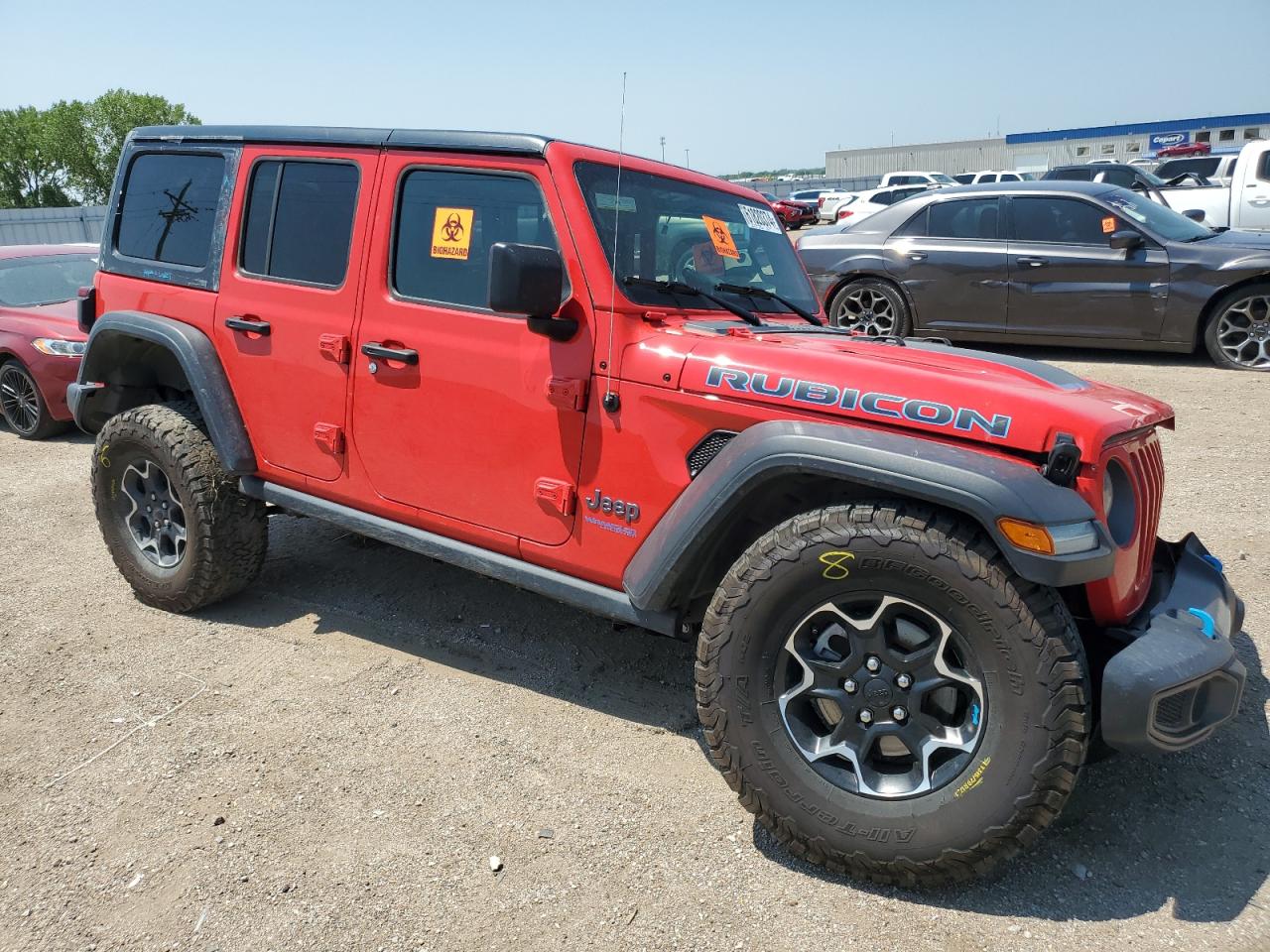 2022 JEEP WRANGLER UNLIMITED RUBICON 4XE VIN:1C4JJXR60NW170378