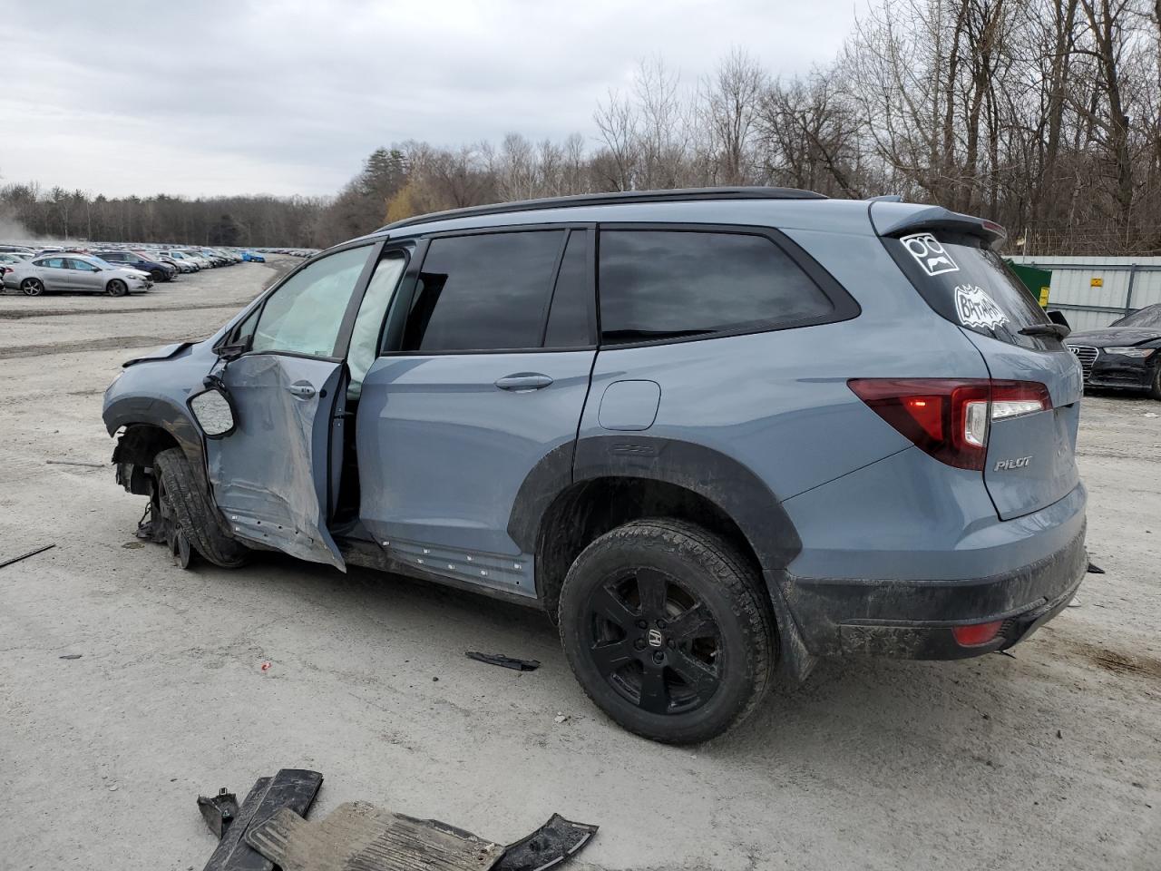 2022 HONDA PILOT TRAILSPORT VIN:5FNYF6H88NB074502