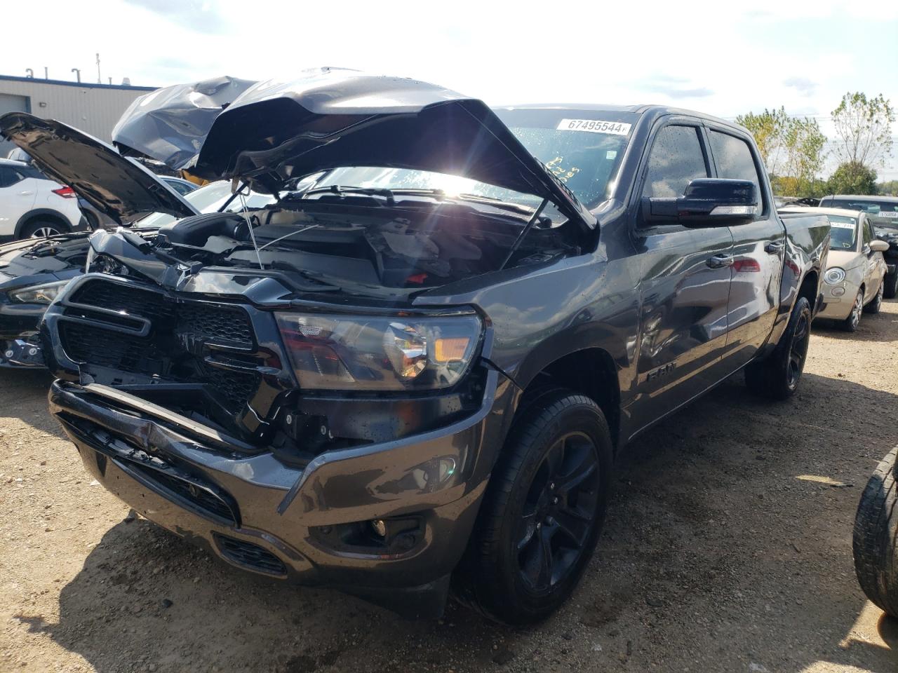 2022 RAM 1500 BIG HORN/LONE STAR VIN:1C6SRFFM8NN255413