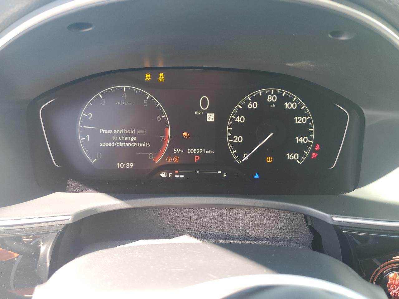 2024 HONDA CIVIC EXL VIN:19XFL1H78RE008831