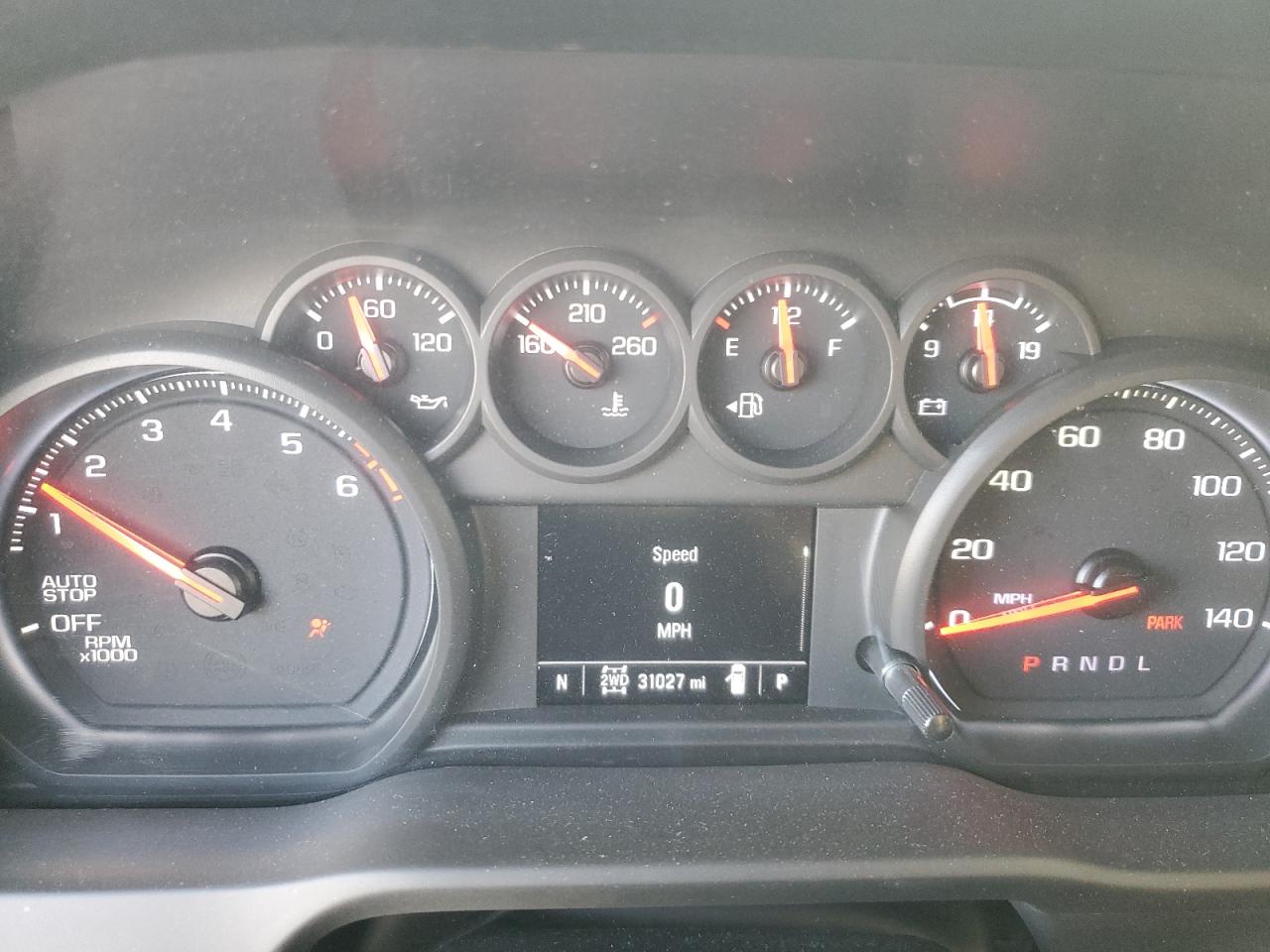 2022 CHEVROLET SILVERADO K1500 CUSTOM VIN:1GCPDBEK2NZ603656