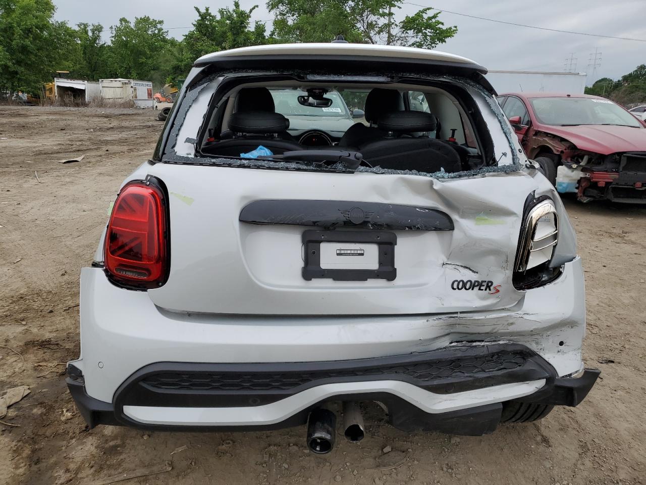 2022 MINI COOPER S VIN:WMW53DH0XN2R32191