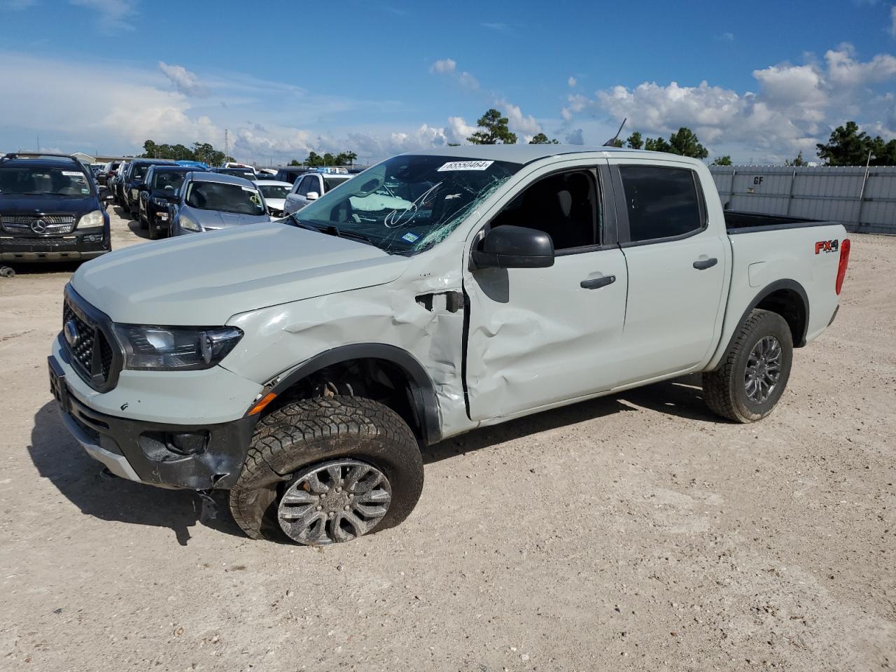 2022 FORD RANGER XL VIN:1FTER4FH1NLD06565