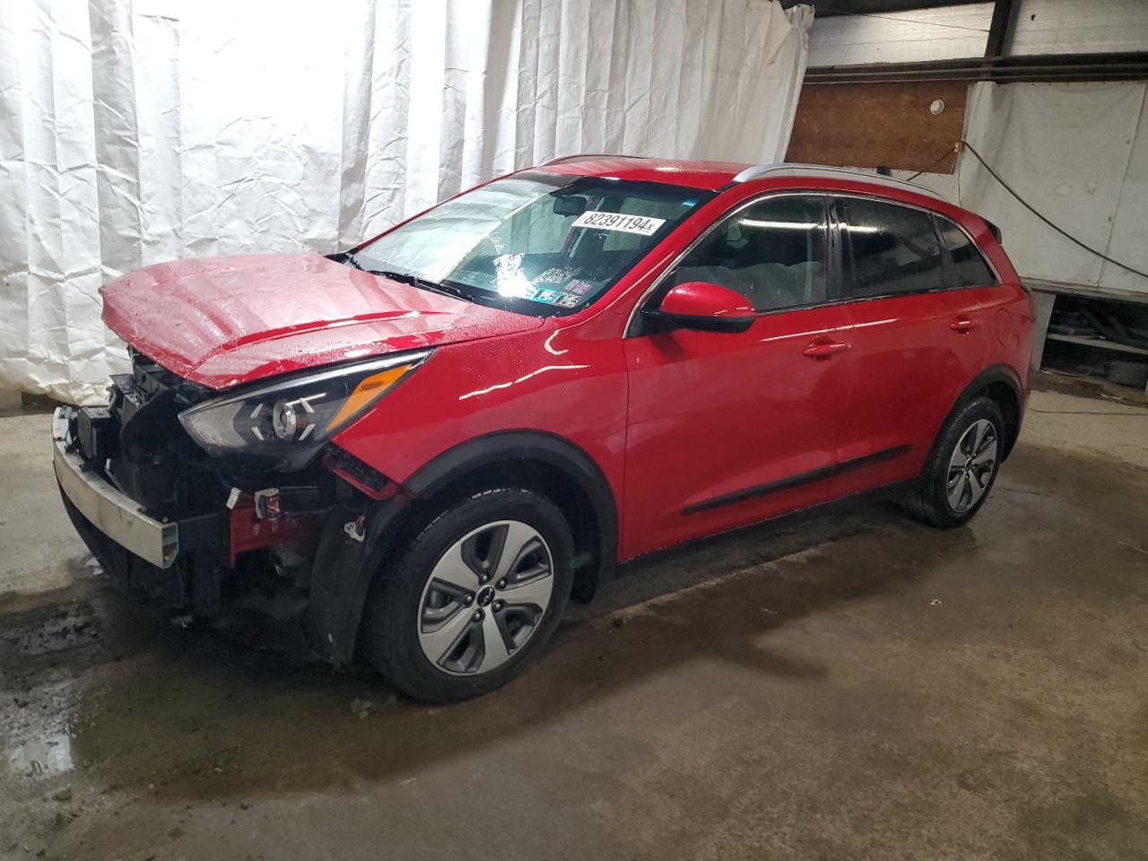 2022 KIA NIRO LX VIN:KNDCB3LC7N5539725