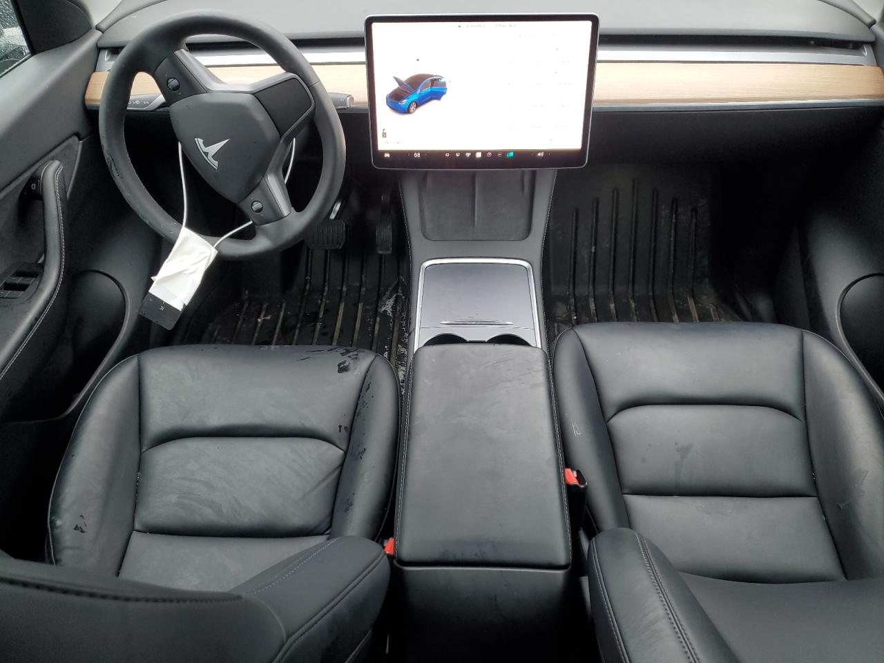 2022 TESLA MODEL Y  VIN:7SAYGDEE9NF384642