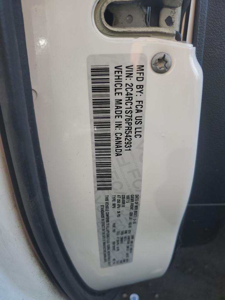 2023 CHRYSLER PACIFICA HYBRID LIMITED VIN:2C4RC1S76PR542931