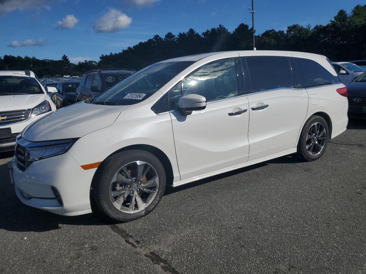 2023 HONDA ODYSSEY ELITE VIN:5FNRL6H96PB015568