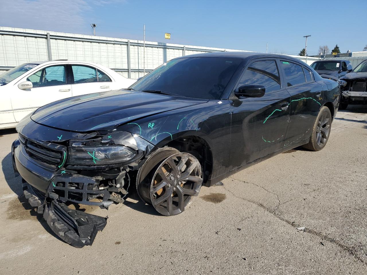 2022 DODGE CHARGER SXT VIN:2C3CDXBG8NH107079