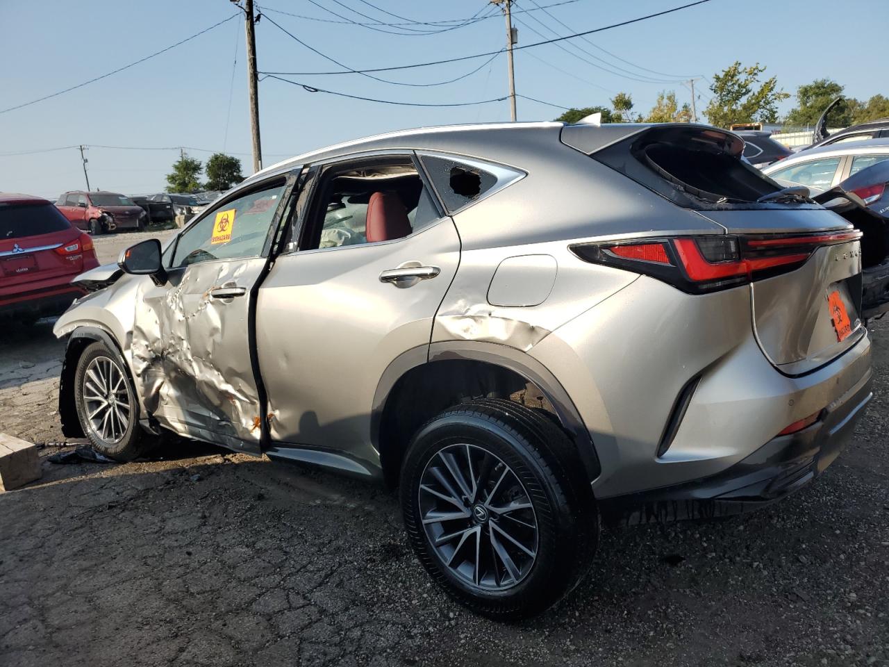 2022 LEXUS NX 250 VIN:2T2GDCEZ5NC001052