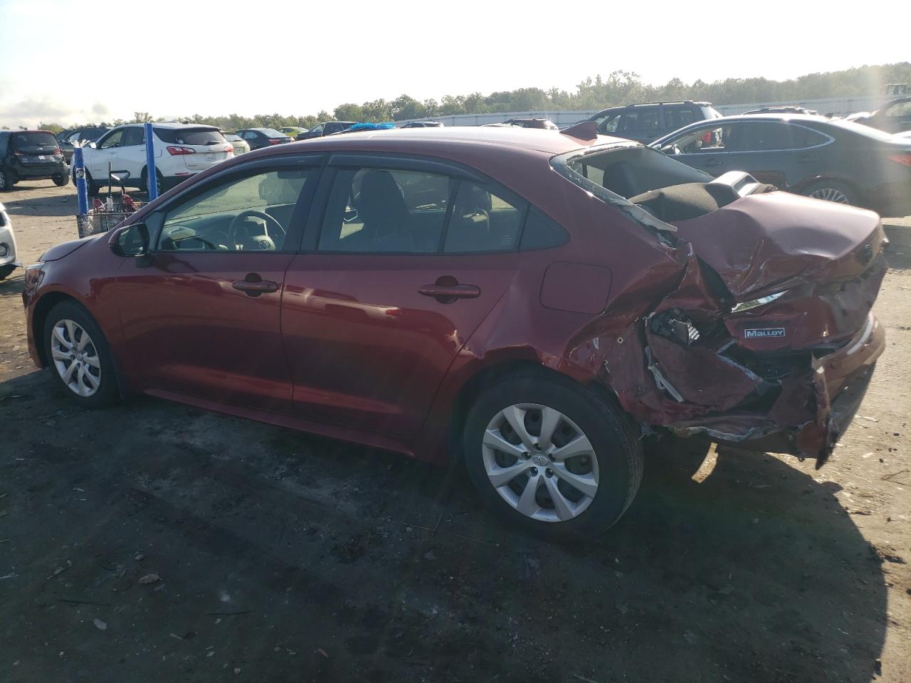 2022 TOYOTA COROLLA LE VIN:JTDEPMAE9NJ216773