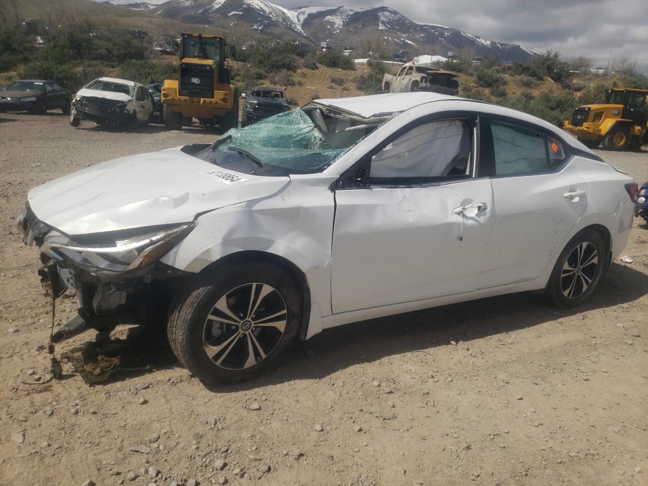 2022 NISSAN SENTRA SV VIN:3N1AB8CV3NY295714