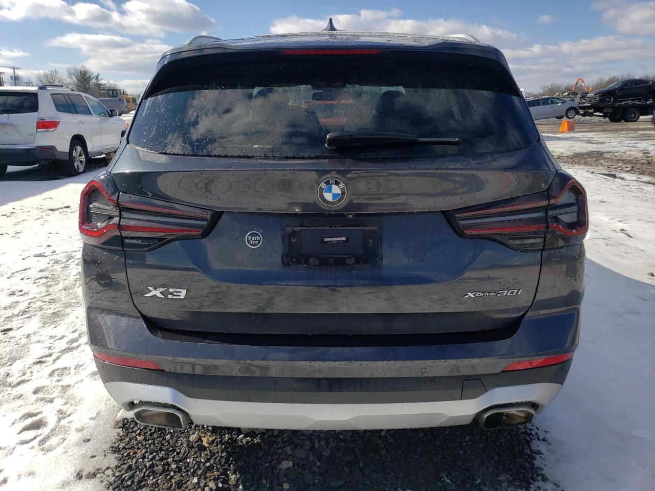 2022 BMW X3 XDRIVE30I VIN:5UX53DP08N9K58729