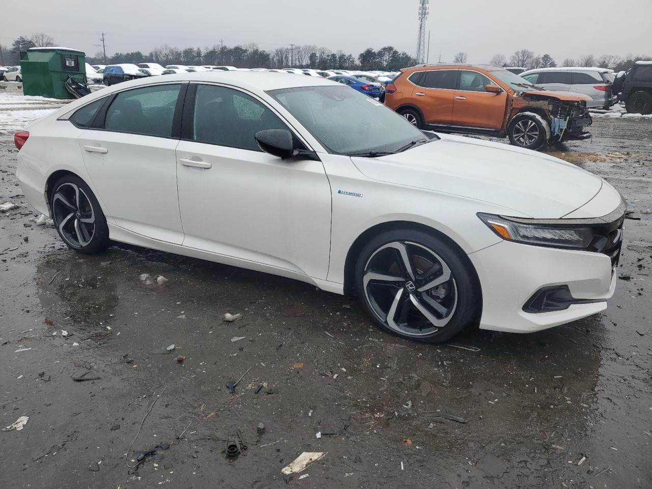 2022 HONDA ACCORD HYBRID SPORT VIN:1HGCV3F23NA037233