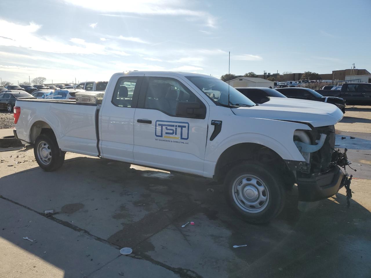 2022 FORD F150 SUPER CAB VIN:1FTEX1CP3NKD27763