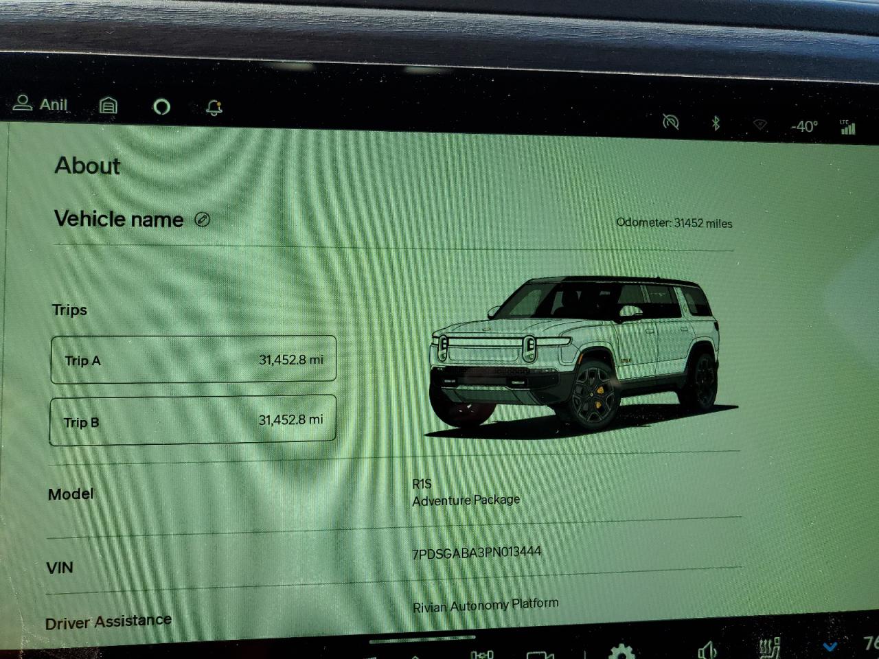 2023 RIVIAN R1S ADVENTURE VIN:7PDSGABA3PN013444